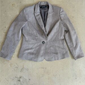 Kasper Women's Light Gray Blazer